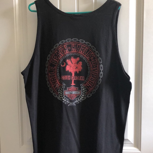 Men's H-D Tank Top - Picture 3 of 7
